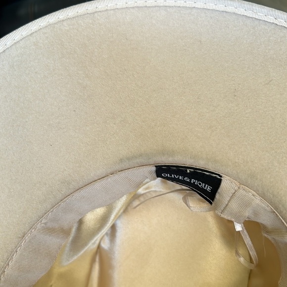 OLIVE & PIQUE WOOL FELT TRIBAL BAND HAT - Picture 7 of 12